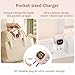 Divoom Dipow 35W, 2026 New USB C Charger Block, Fast GaN Charger with Pixel Screen, Cute Foldable Compact Power Adapter for iPhone 17/16, Galaxy S25/S24, Pixel 9/8, MacBook Air, iPad Pro (Pink)