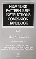 New York Pattern Jury Instructions Companion Handbook 1539269558 Book Cover