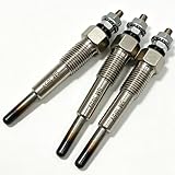 3-pcs 12V Glow Plug 8-94319700-2 8943197002 8-94319700-1 Compatible for Isuzu Engine C223 C223T