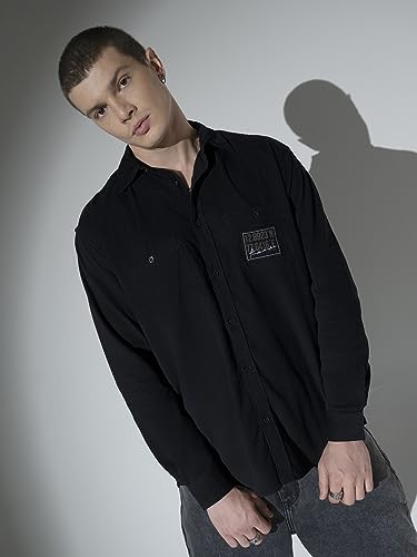 Image of Hubberholme Men's Oversized Full Sleeve Corduroy Shirt