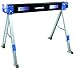 Price comparison product image KASTFORCE KF3003 Folding Sawhorse Jobsite Table/Single Pack, 1100lbs (500kg) Capacity