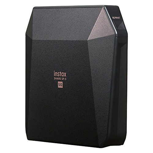 Image of Fujifilm Instax Share SP-3 Square Film Smartphone /Mobile Wireless Instant Photo Printer (Black)