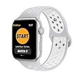 Stilvolles Bicolor-Design: Praktischer klassischer Stil mit leichten und komfortablen Funktionen machen ihn zum besten Ersatzband für die Apple Watch-Serie 1/2/3/4. Einzigartige und süße zweifarbige Riemen machen Ihre Uhr besonders und auffällig. Perfekt für den Alltag und die körperliche Bewegung.