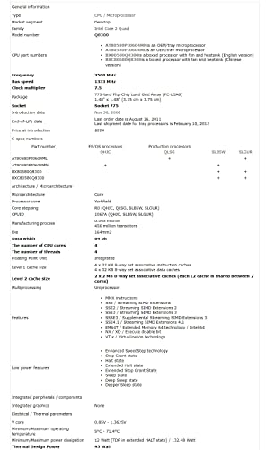 2 Pcs Intel Core 2 Quad Q8300 2.5 Ghz Quad-Core Quad-Thread Cpu Processor 4M 95W Lga 775 #TOP1
