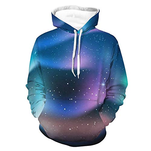 Sweat à capuche imprimé réaliste AERICKON pull décontracté manches longues homme femme