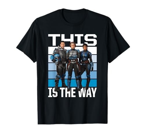 T-Shirt Star Wars Bo-Katan The Mandalorian This is The Way en coton pour fan