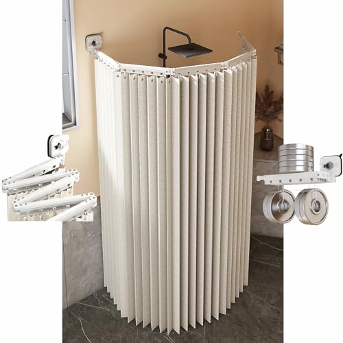 Barre de rideau de douche sans perçage pour optimiser les petits espaces - 2
