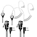 Midland AVPH3 Transparent Security Headsets with PTT/VOX - Pair