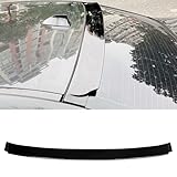 KHK F10 Rear Window Roof Spoiler, Gloss Black Rear Top Spoiler Wings, ABS Material M4 Style Fits for BMW 5 Series F10 528i 535i 550i 535d M5 Sedan 2011-2016