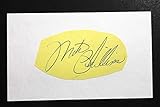 Mike Phillips Mets Giants Padres Expos Signed 3x5 Index Card Cut Autograph