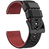 20mm Silicone Watch Bands Compatible with Seiko Divers Watch Quick Release Rubber Watch Bands for Men