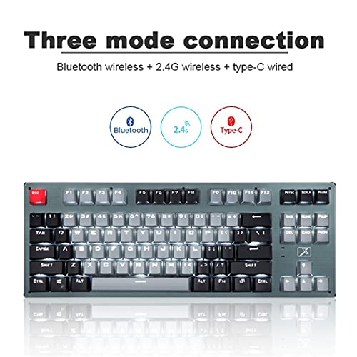 N//B Tastiera meccanica a 87 tasti tastiera da