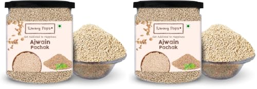 Image of Tummy Pops| Premium Ajwain Pachak for Digestion - 350gm Jar | After Meal Digestives Mukhwas, Premium Handmade Mouth Fresheners, Chatpati Churan Goli Pachak | Hygienically Prepared & Packed (Pack of 2)