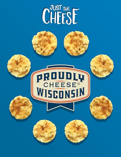 Image of Just the Cheese Minis - Grilled Cheese Crisps, 10 oz (Pack of 2), Delicious Low-Carb Lifestyle Protein Chips, High-Protein, Gluten-Free Crisps, Keto-Friendly, Zero Sugar, Perfect Snack for Adults