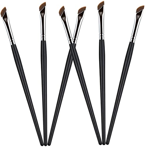 FRCOLOR 6 in 1 Makeup Brush Set Angled Eyebrow Brush Eye Liner Eye Shadow Concealer Beauty Tools