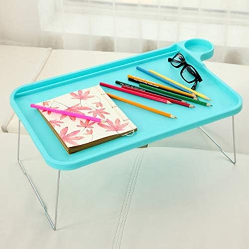 XXXDXDP Laptop Desk Laptop Desk Sofa Bed Desk with Folding Legs Table Laptop Breakfast Bed Tray Color D