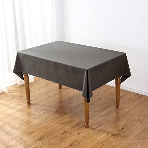 Iofryion Rectangle Tablecloth Linen Tablecloth Heavy Duty Waterproof Satin-Proof Table Cloth Farmhouse Washable Table Covers Decor Tablecloth For Kitchen Outdoor Party, 60'' Round #TOP4