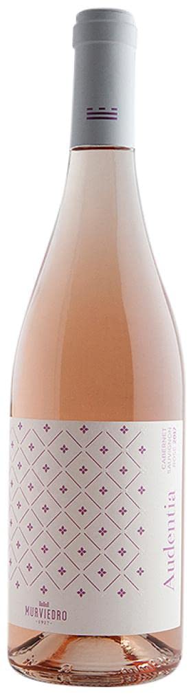 6 × Murviedro Audentia Rosado Cabernet Sauvignon Valencia (Caja de 6 Botellas de 75 cl)