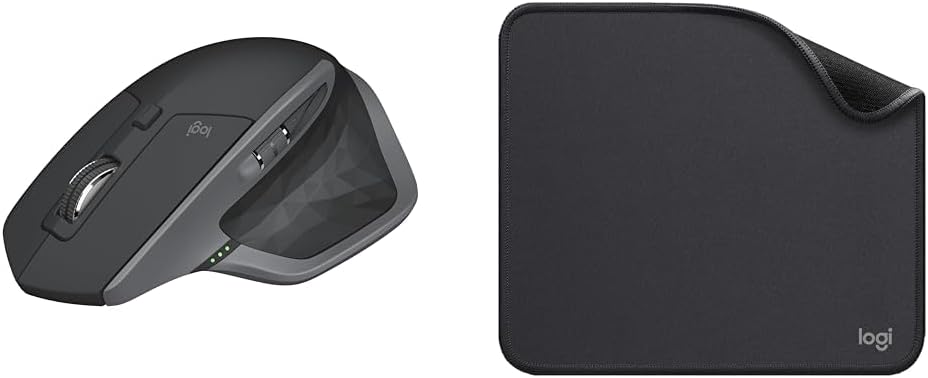 MX Master 2S Bluetooth Edition Wireless Mouse, Multi-Surface, Hyper-Fast Scrolling, Ergonom