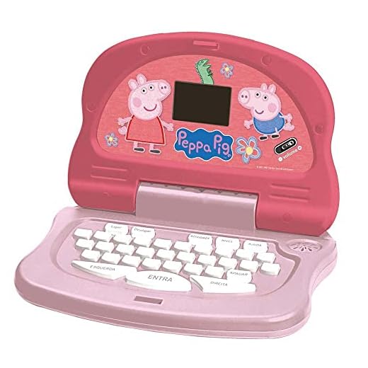 Laptop Peppa Pig Tech Bilingue - Candide