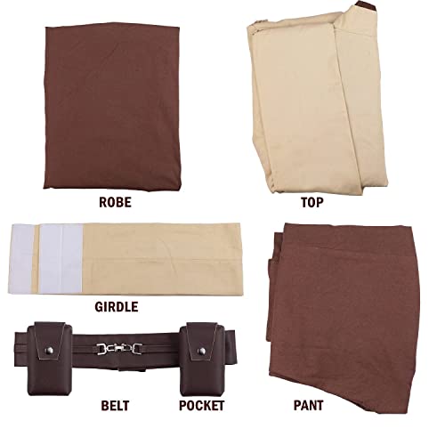 Men's Costume Robe Adult Male Tunic Costume Hooded Uniform Full Set Halloween Cosplay Cloak4