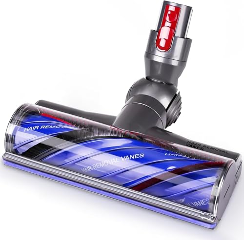 Tete Brosse pour Dyson V7 V8 V10 V11 V15 SV10 SV11 SV12 SV14， Brosse Turbo Accessoire rechange anti-emmêlement compatibilité pour Dyson,Brosse de...