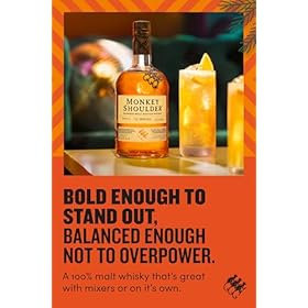 Monkey Shoulder Blended Malt Scotch Whisky, 70cl – MONKEY SHOULDER