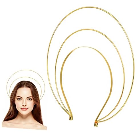 minkissy Crown Bridal Wedding Headband Cover