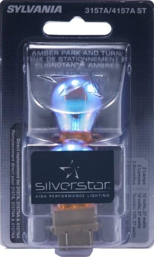 Sylvania 3157A/4157A ST BP SilverStar 27-Watt High Performance Signal Light
