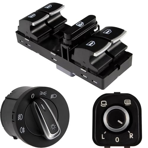 Kit interrupteurs de phares et lève-vitre électrique fluide VW