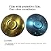 Car Cymbal Air Vent, Crash Cymbal for Car Vent, Clip-On Mini Drum Cymbal with Drum Stick for Music Lovers Gift, Funny Car Interior Accessory for Most Vehicles (Gold & Silver)