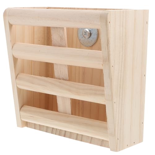 LEDMOMO ペット 木製 草 スタンド チンチラ 干し草 餌台 ニワトリ ウサギ 餌 モルモット 豚 干し草 小屋 スナネズミ 立っている 干し草 ラック 犬 ケージ ウサギ 餌 棚 ネズミ