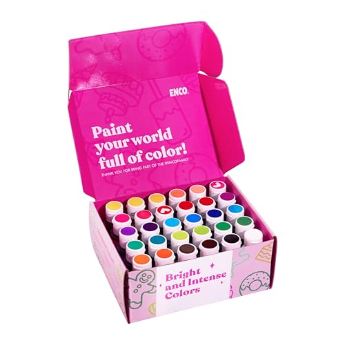 ENCO 30 Food Coloring Gel Set 1.41 oz each (40g),