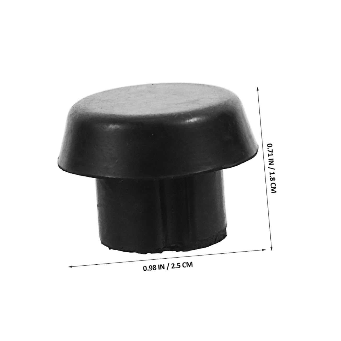 POPETPOP 20Pcs Billiard Cue Bumpers Durable Cue Tail Covers Protection Accessories for Billiard Cues Pole Tail Cover Cue Tip Cover