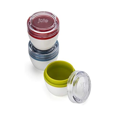 Joie Set 3 Bottles Sauces, Multicolour, 5 X 5 X 5 cm, Multicoloured (60018) Cover
