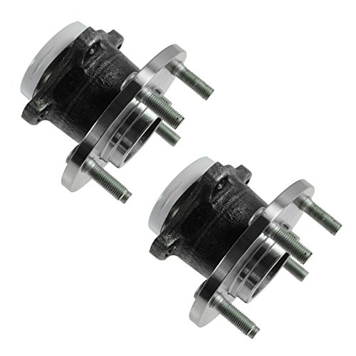 Image of TRQ Rear Left and Right Wheel Bearing and Hub Assembly Set 2 Piece