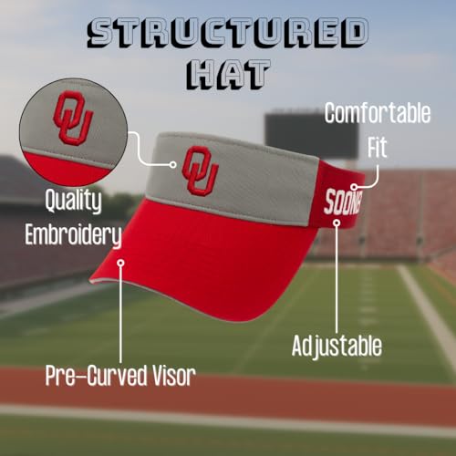 Visera Oficial Universidad Oklahoma Ajustable miniatura 5