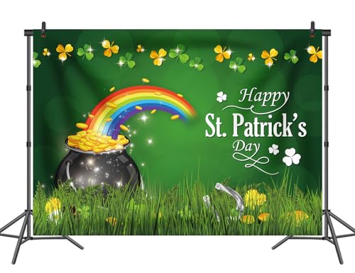 Trèfle irlandais et herbe arc-en-ciel pour fêter une naissance - 4