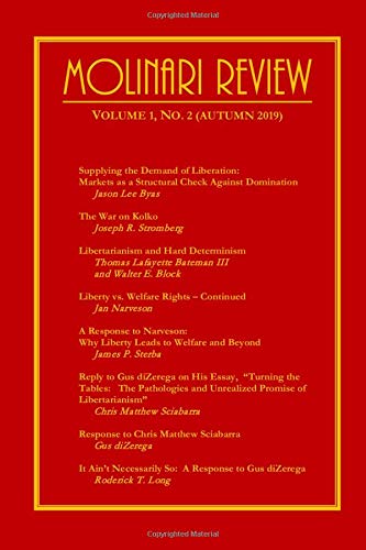 Molinari Review Volume 1, No. 2 (Autumn 2019)