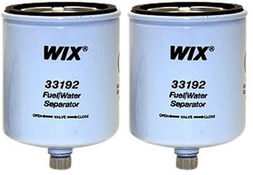 WIX Filters - 33192 Heavy Duty Spin On Fuel Water Separator, Pack of 2