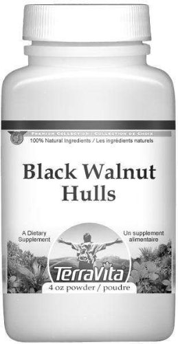 Black Walnut Hulls and Bark Powder (4 oz, ZIN: 510716)