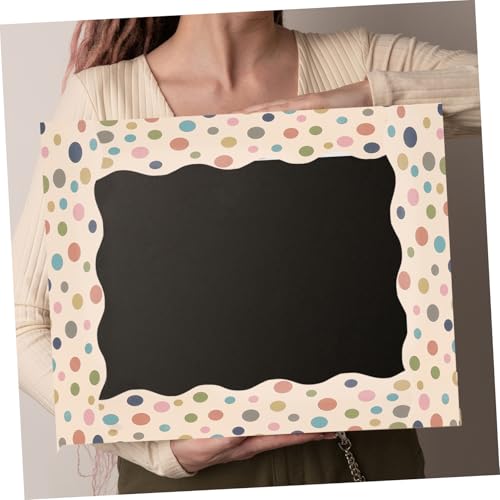 Bordure de tableau autocollante imperméable papier adhesif affichage murale