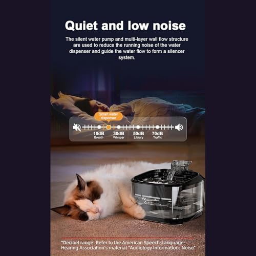 Fuente de agua automática para gatos y perros 5L miniatura 3