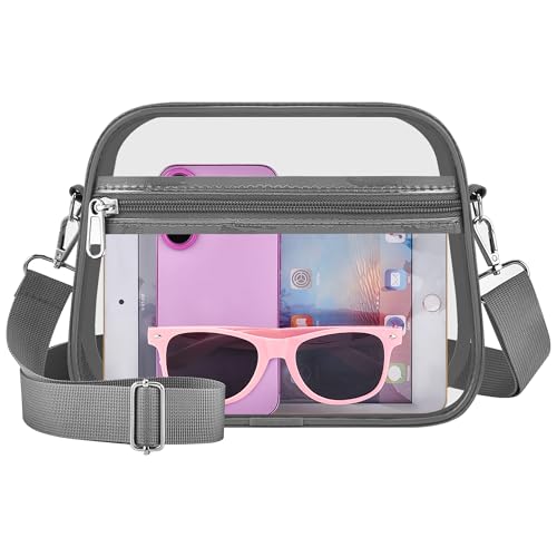 Image of Oraben Clear Bag for Stadium Events Clear Purse Stadium Bag Satchel Handbags for Sports Events Concerts Festivals | Stadium Approved