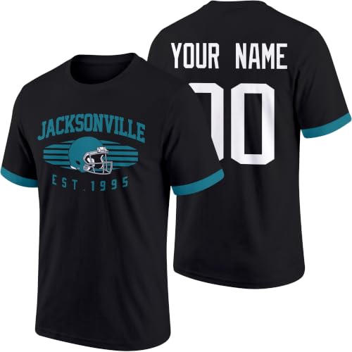 Image of T-Shirt Custom Name and Number Personalized Gifts | Crewneck Short Sleeves T-Shirt for Men S-4XL