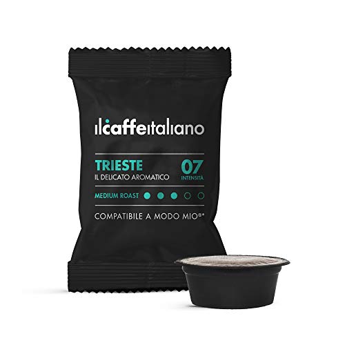 Lavazza A Modo Mio 100 compatible Capsule - Il Caffè Italiano - Blend Trieste Intensiteit 7