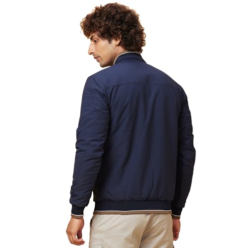 Image of Being Human Grey Regular Fit Men's Jacket Clothing