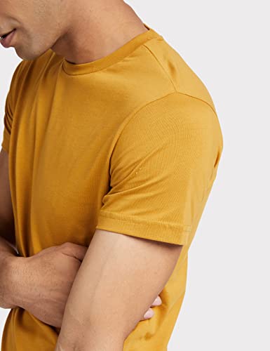 Image of Amazon Brand - Symbol Men's Solid Cotton T Shirt | Round Neck | Half Sleeve | Plain | Combo Pack of 2-Regular Fit (Available in Plus Sizes)
