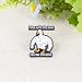 Mess With The Honk You Get The Bonk Buff Goose Pin Brooch, Silly Goose Meme Enamel Pin, Funny Gift For Sassy Friend Gym Rat, Aggressive Bird Humor Lapel Badge, Sarcastic Animal Accessories