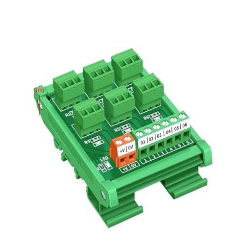 Bloque de terminales para sensor de 5-24V y 8 posiciones para interruptor fotoeléctrico 2